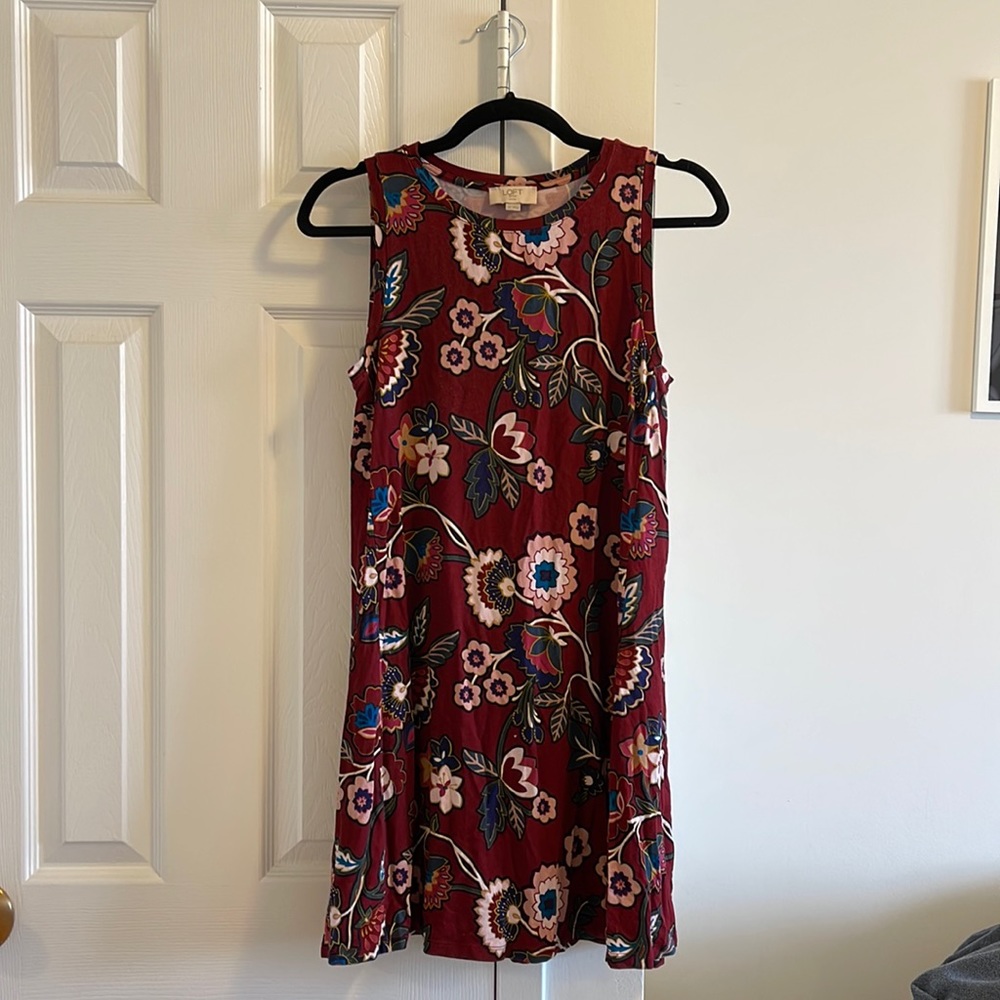 Loft Dress, floral pattern. Rarely worn!